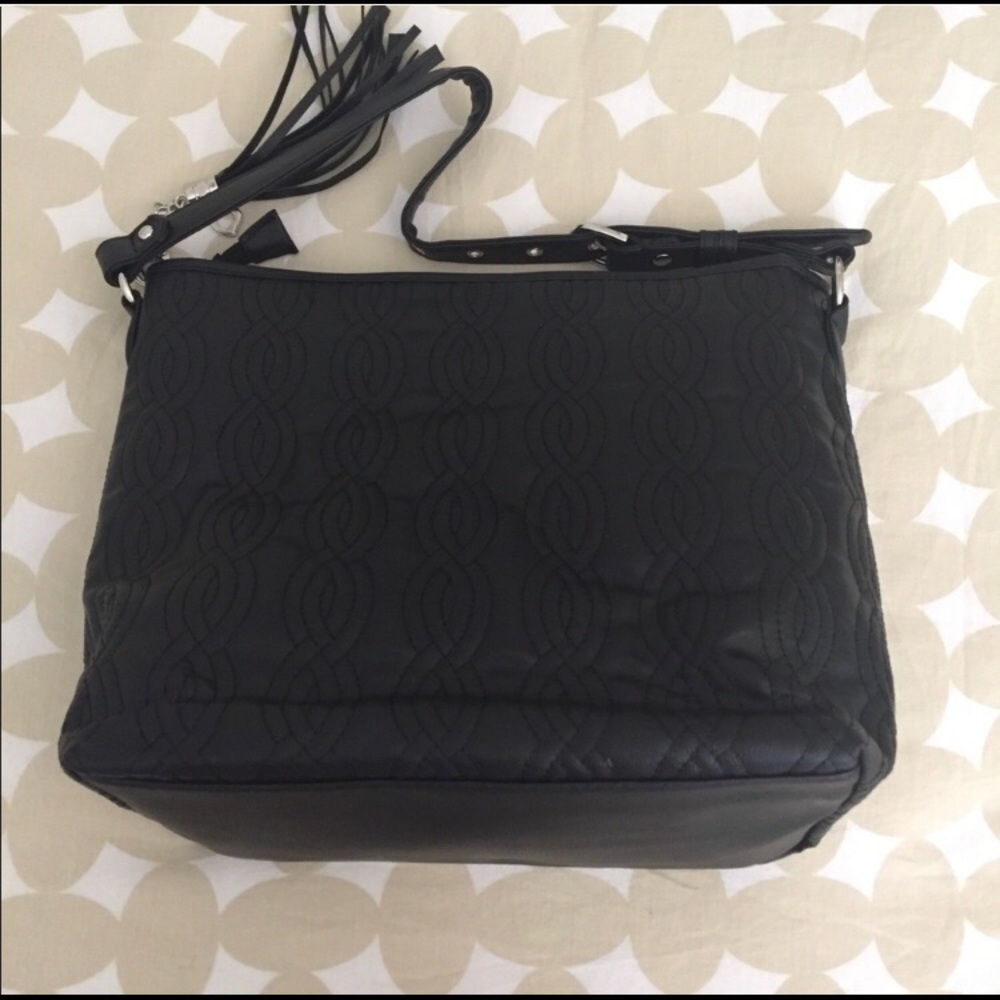 Black Shoulder Bag. - Picture 2 of 7